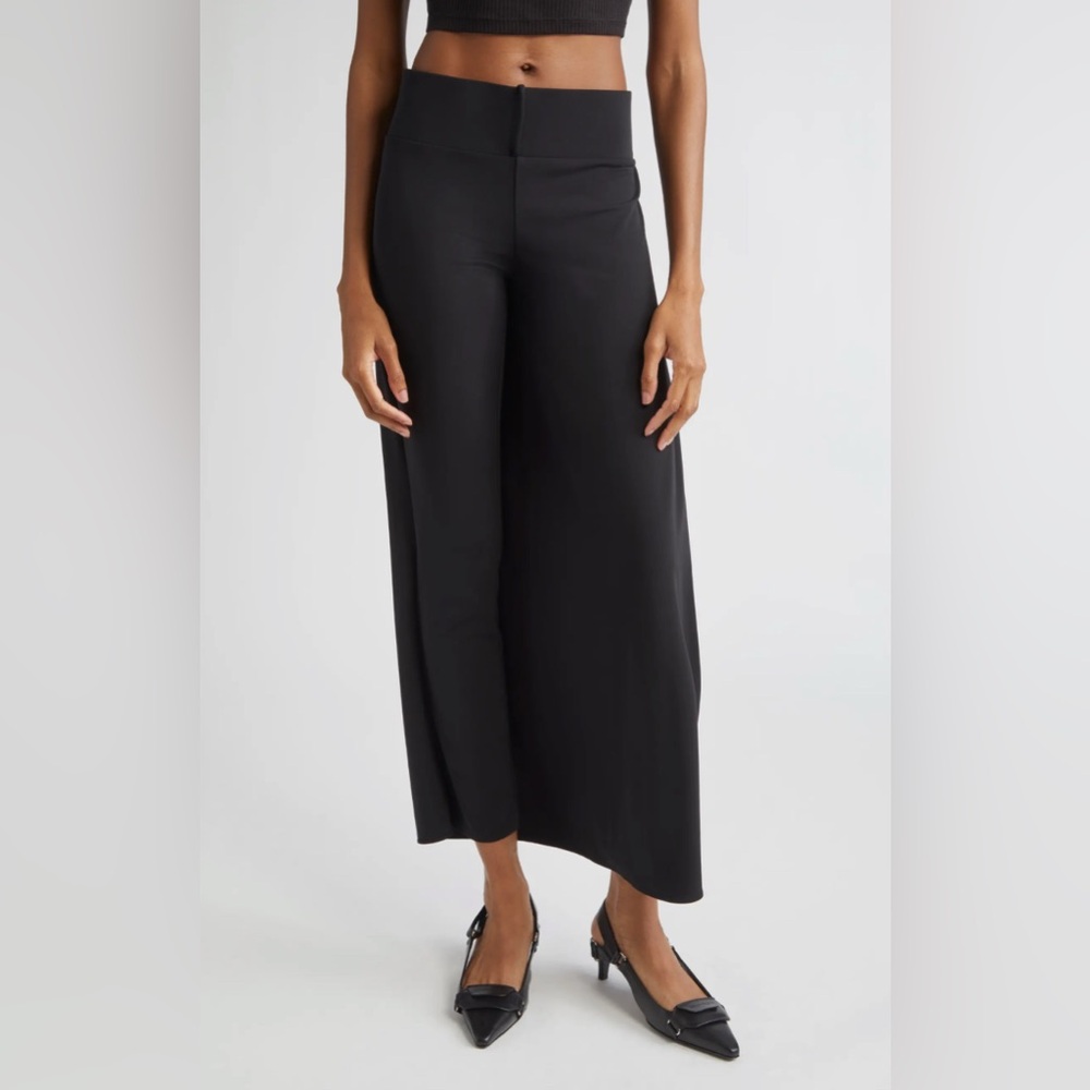 COURREGES Infinity Jersey Pants with Wrap Black Sz X-Small - NWT $1,480
